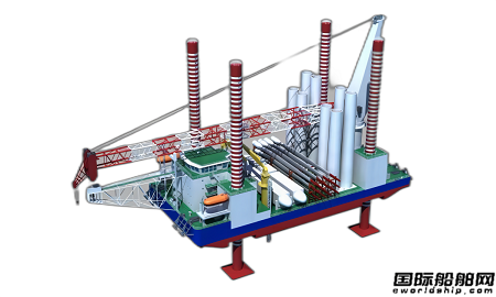 長海高新交付1600T自升自航式海上風電安裝平臺側推進變頻器