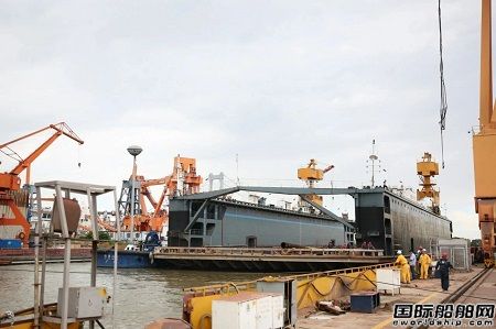 三船同日進塢！黃埔文沖修船事業部文沖3號塢再創新紀錄
