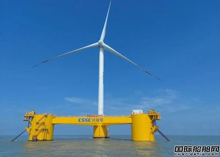 新突破！“扶搖號”浮式風電裝備離網(wǎng)運行成功