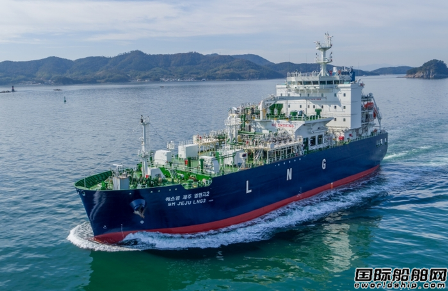 韓國(guó)首艘！大韓海運(yùn)LNG運(yùn)輸加注兩用船獲巴拿馬自主航行許可