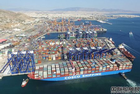 中遠?？兀荷习肽陜衾麧?96.8億元同比下降74%