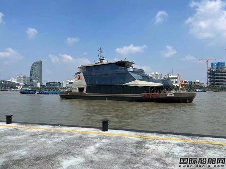 浦江首艘零碳排放游覽船橫空出世 中國船舶集團設計建造配套