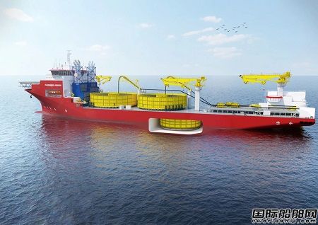 招商工業和Jan De Nul簽訂超大型鋪纜船建造訂單