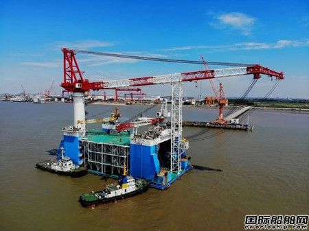 “鐵建潛01”坐底式風電安裝船完成船舶錨機升級改造工作
