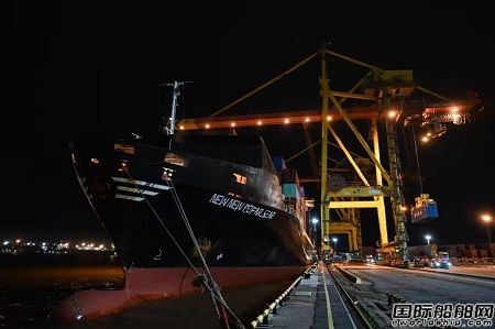 “新新北極熊”號集裝箱船抵達(dá)圣彼得堡完成第二次航行