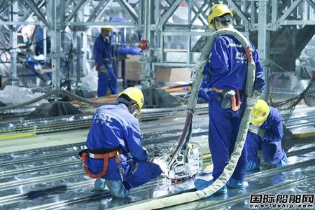 半月內完成7大節點!滬東中華LNG船建造按下“快進鍵”