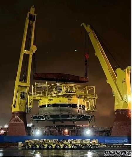 大船裝備自主設計建造國內首套懸鏈式單點升級改造項目順利交付