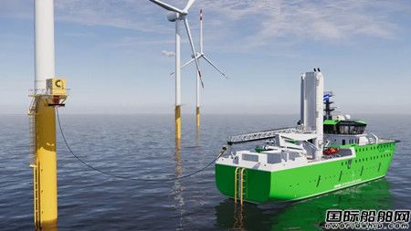 達門船廠推出全球首艘海上充電全電動SOV