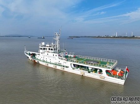 同方江新建造60米級B型海事巡邏船“海巡0939”號正式入列