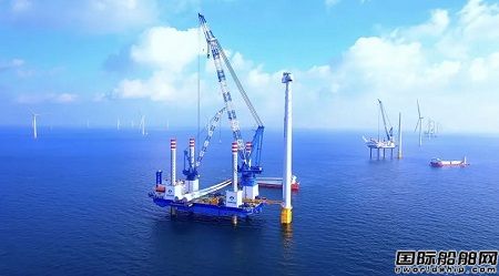 華夏金租神大02號風電安裝平臺助力客戶完成重要項目