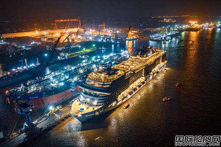 “地中海榮耀”郵輪完成首次干船塢保養以嶄新姿態迎接明年中國首航