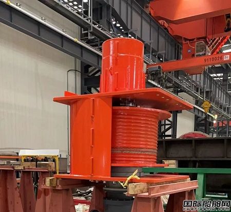 中船綠洲首臺水密絞車研制并試驗成功