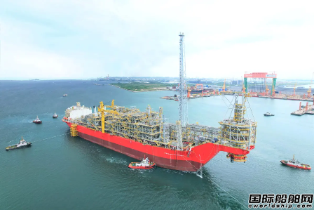 大連中遠海運重工改裝！MODEC塞內加爾FPSO交付離廠