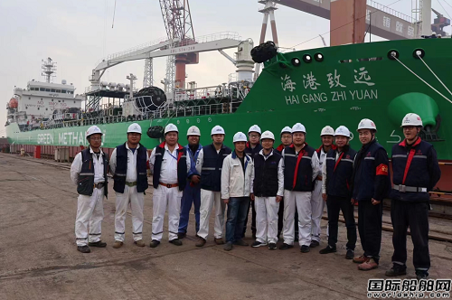 全球最大！長宏國際改造我國首艘甲醇加注運輸船完工起航