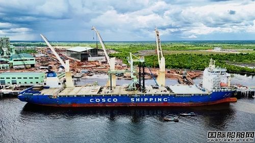 跨年新貨種!中遠海運特運重吊船順利承運一超高裝船機