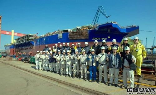 華潤大東改裝項目“FPSO卓越輪”再次出塢