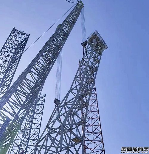 風電安裝平臺改回鉆井平臺！威海金陵平臺恢復工程開工