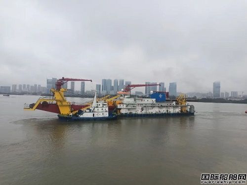 國(guó)內(nèi)首次！黃埔文沖承修電絞式挖泥船“天驊”完成限高改造