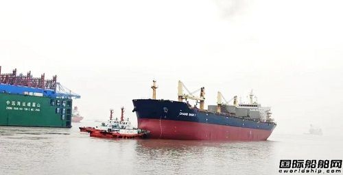 上海中遠(yuǎn)海運重工提前完成長順2輪加裝壓載水系統(tǒng)及特檢
