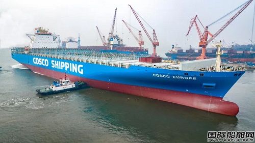 大連中遠(yuǎn)海運重工提前完成完成“中遠(yuǎn)歐洲”輪脫硫升級改造