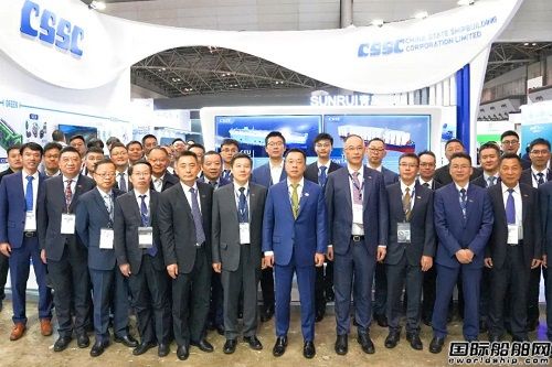 中國船舶集團(tuán)精彩亮相第15屆日本東京國際海事展