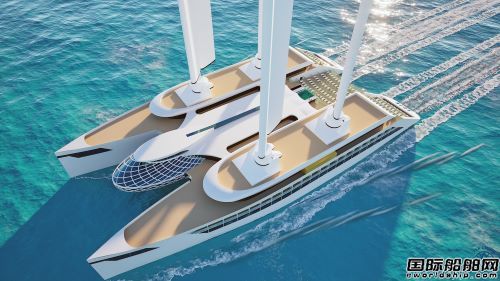 YSA Design披露新型風(fēng)帆動力雙體郵輪設(shè)計