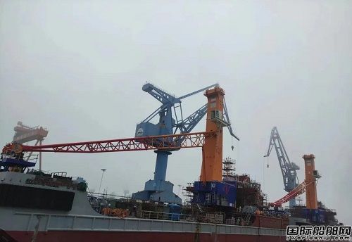 提前三天完成起浮!華潤大東韋立浮吊建造提速