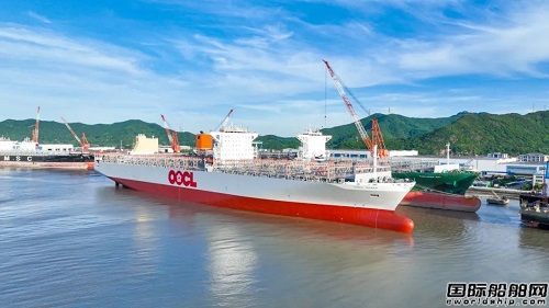 舟山中遠海運重工“OOCL KOREA”輪完成改裝提前5天起航