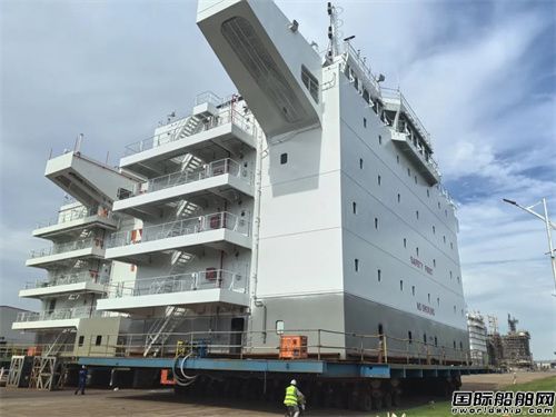 “雙喜臨門” !外高橋海工兩船上建完整性交付