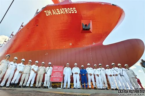 長宏國際為NAVIOS建造第十艘5300TEU集裝箱船下水
