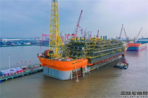 招商工業為SBM建造最大FPSO交付離廠