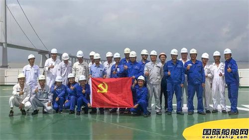 酣戰(zhàn)三季度!廣船國(guó)際6艘新船接連出海試航