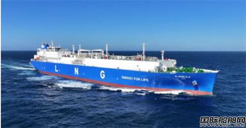 江南造船建造首制17.5萬方LNG運輸船成功試航