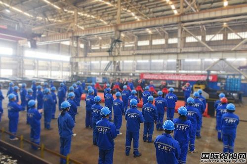 鎮江船廠2940kW全回轉拖船順利開工