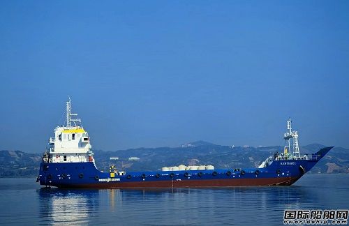 立新船舶為阿聯酋船東建造68米甲板運輸船吉水