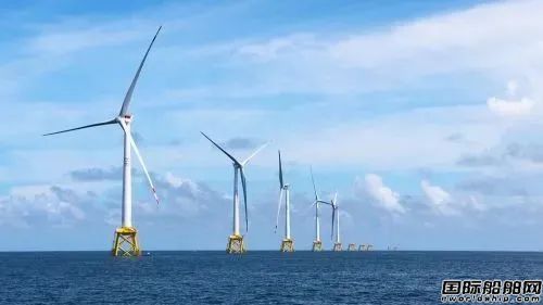 文船重工舟山基地首個海上風電項目開工