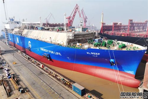 江南造船三號塢迎來2025年第一批次出塢