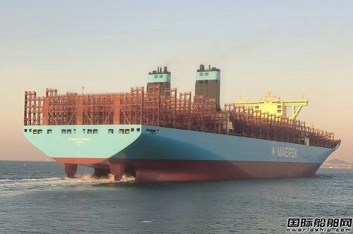 北海造船修船分廠“美科馬士基”完工起航