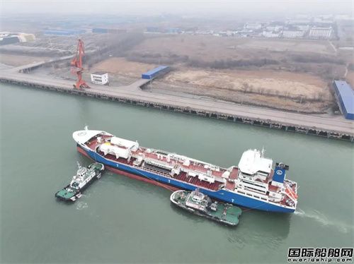 揚州金陵16300噸LNG雙燃料化學品船提前交付
