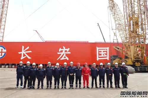 浙江最大!長宏國際又添一座大型龍門吊