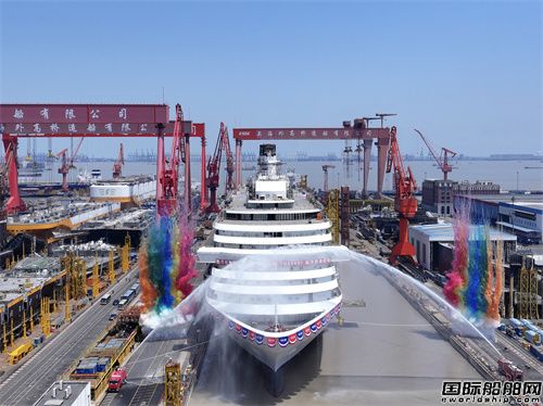 2026年交付!第二艘國產大型郵輪實現塢內起浮