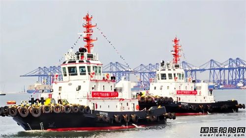 國投廈港首批全回轉拖輪在海南入列