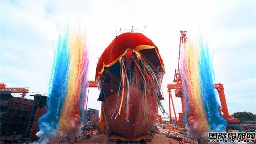 創紀錄!蕪湖造船廠高端化學品船40天下水