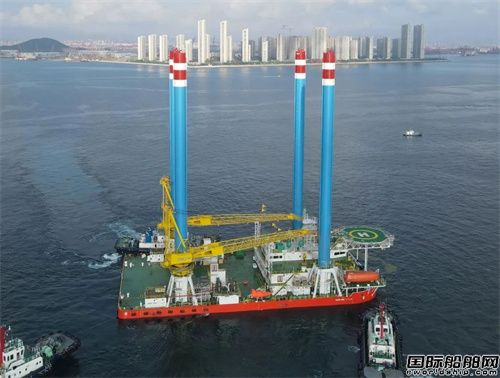 武漢船機出口兩座新一代淺吃水自升式海上作業支持平臺