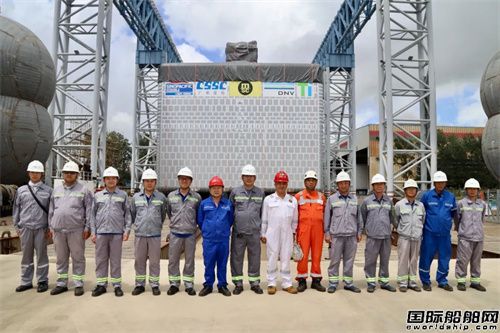 中集太平洋海工13000方超大型B型艙項目收官