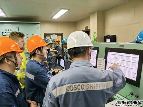 南通遠(yuǎn)洋配套/威海重工科技“海盾”甲醇燃料供應(yīng)系統(tǒng)技術(shù)首次成功助力大型箱船改裝