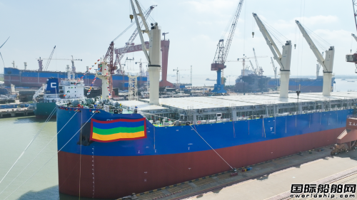 提前263天!中船澄西交付今年第20艘新造船