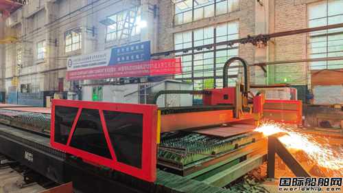 新江洲船舶重工為德國船東建造兩艘12000噸多用途船開工