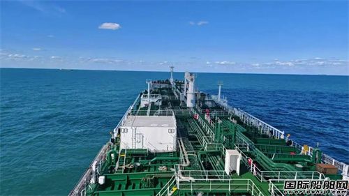 中船澄西5號50000噸MR油化船試航凱旋