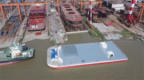 全國首艘運載火箭回收船即將交付